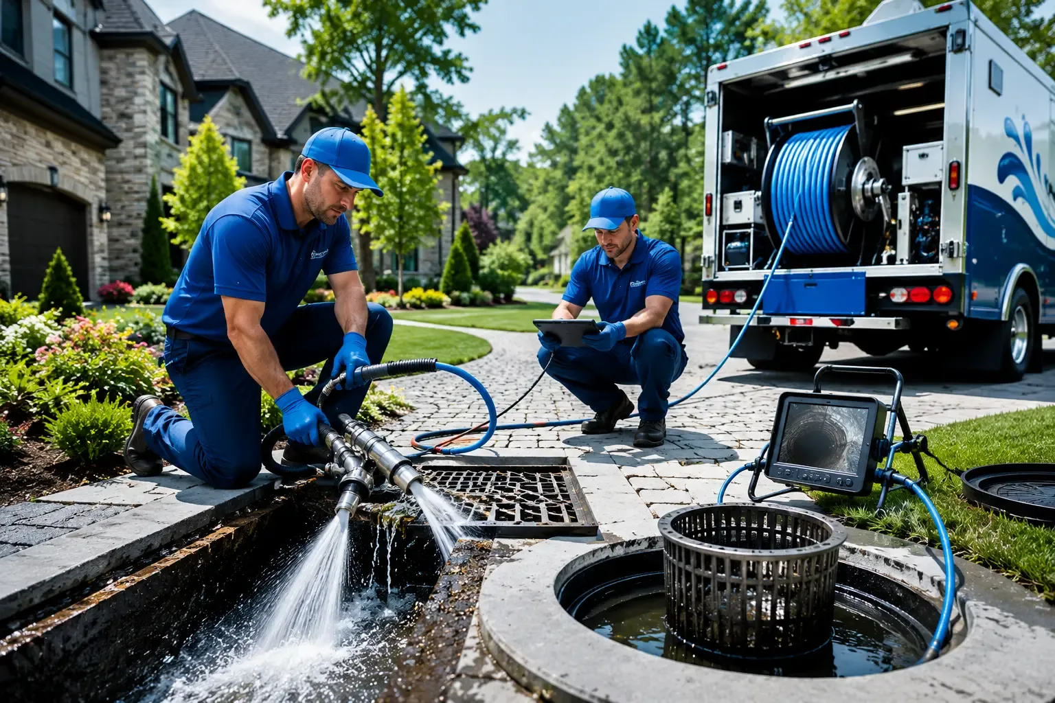 Local outdoor drain cleaning professionals in Mineral, TX